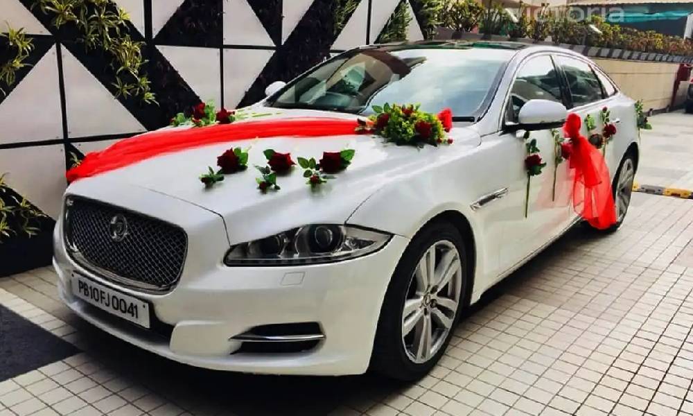 Jaguar XJL Weeding Car Rental