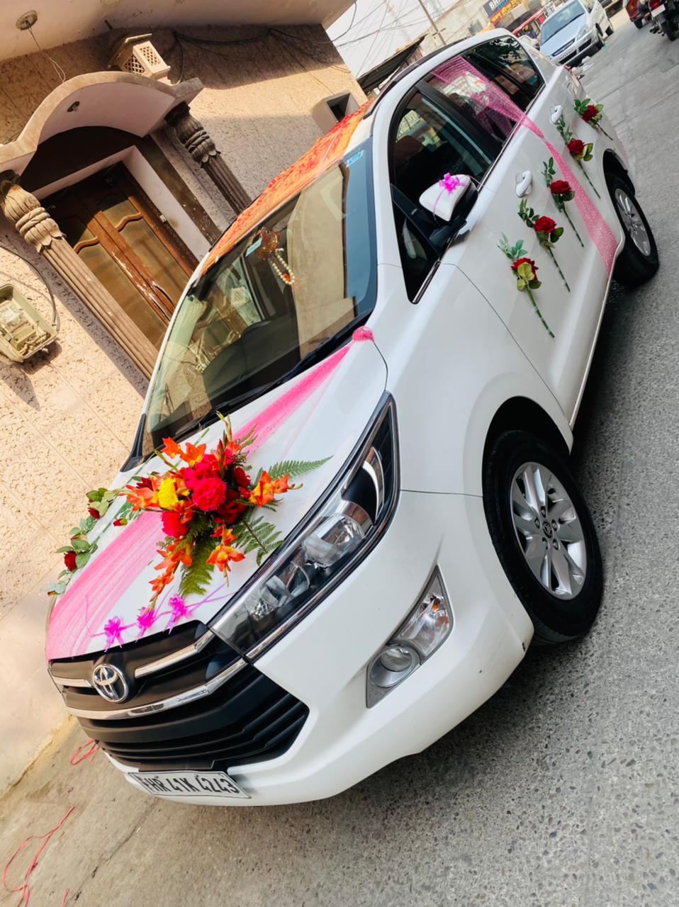 Innova Crysta Wedding Car Rental Service