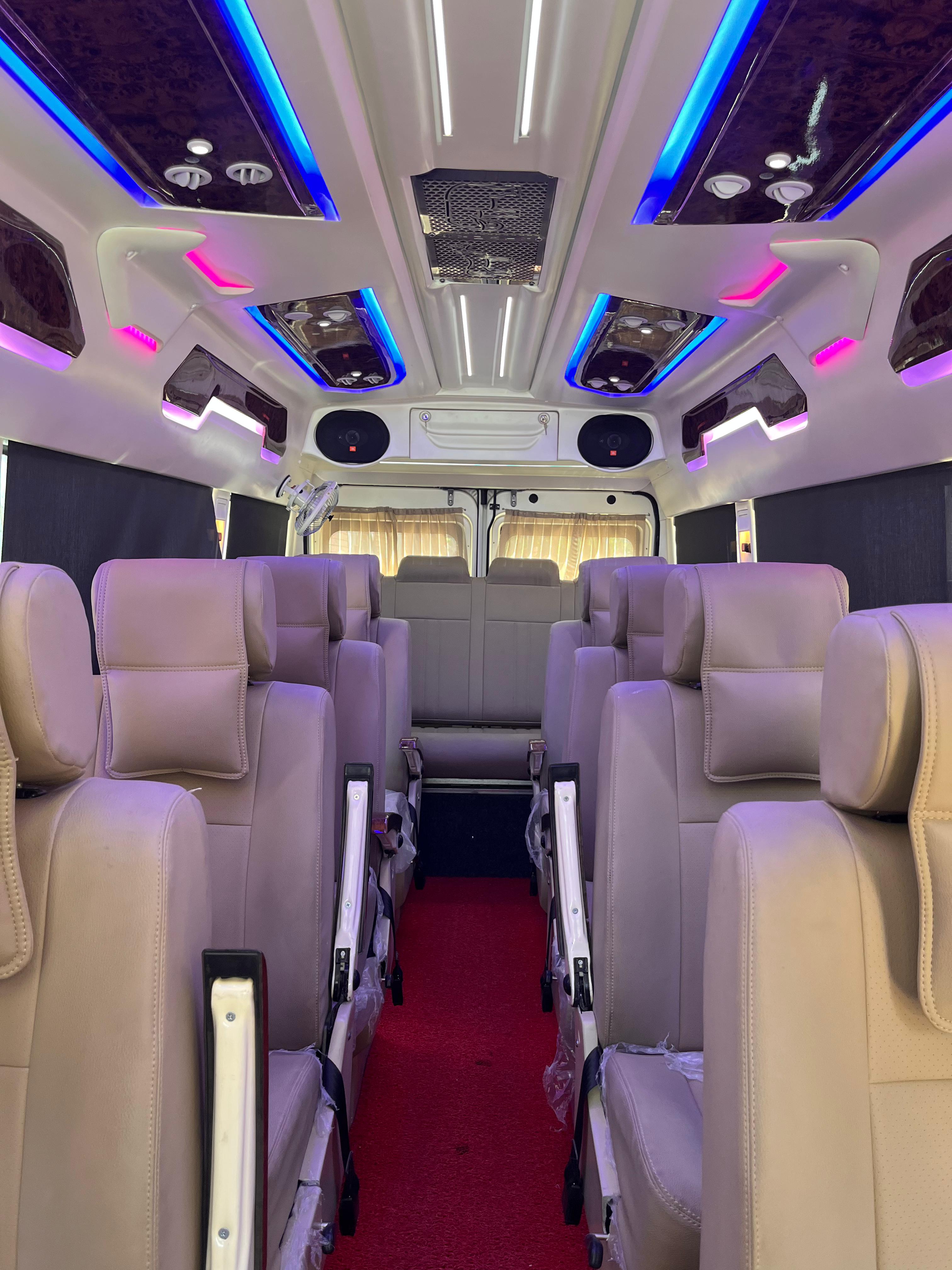 12 Seater Luxury Traveller Rental Service